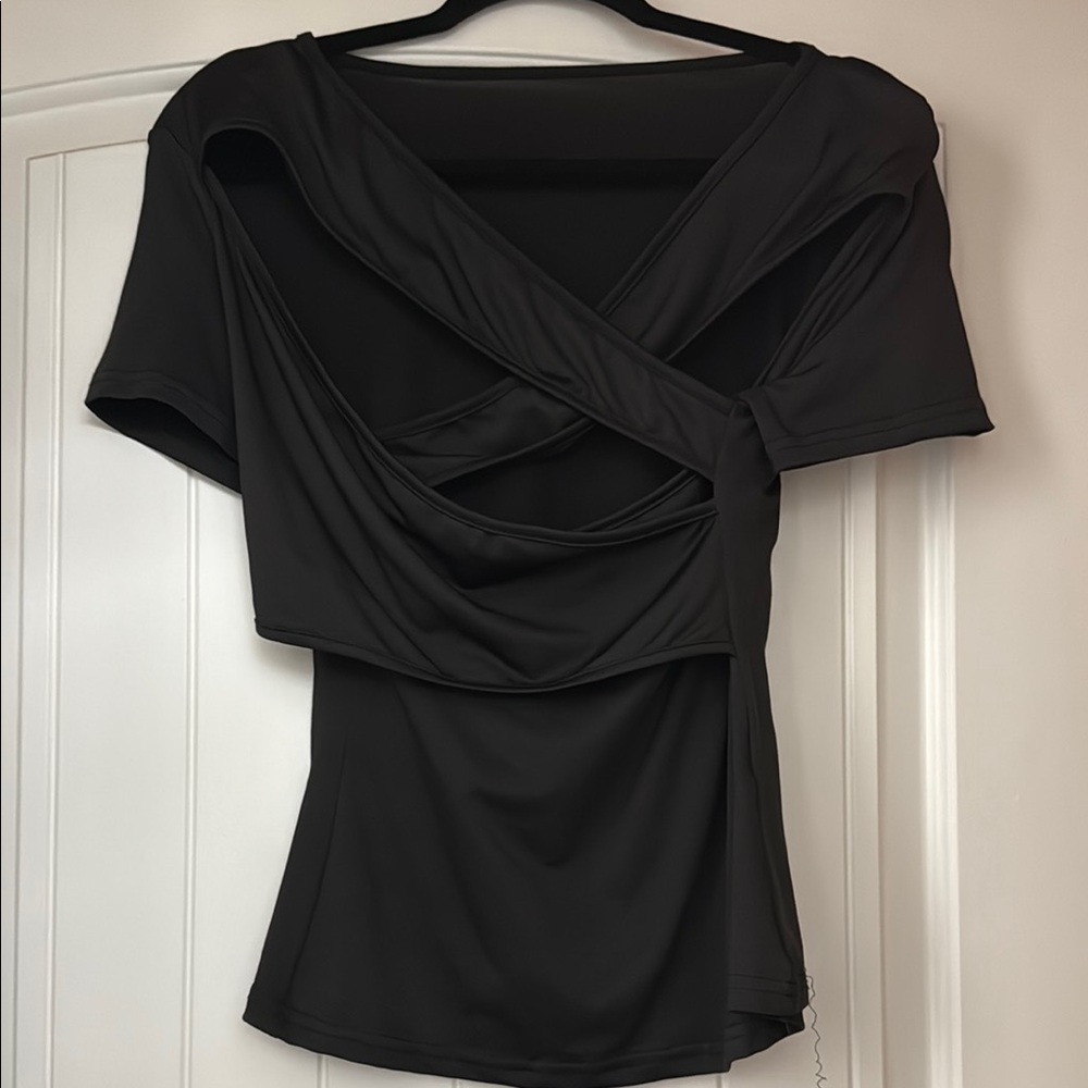 Elegant Black Women's Top